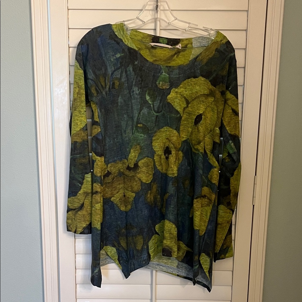🔴 LAST CHANCE Soft Surroundings Floral Lightweight Sweater Top